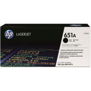 HP 651A Black LaserJet Toner Cartridge