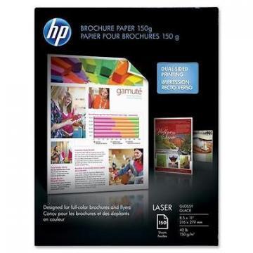 HP Color Laser Brochure Paper, 8-1/2 x 11, 150 Sheets