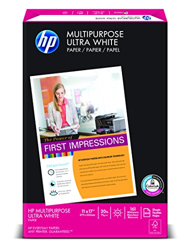 HP Multipurpose Paper, 8 1/2 x 14, 500 Sheets