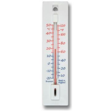 Brannan White Wall Thermometer – 150mm