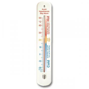 Brannan 215mm Plastic Wall Hypothermia Thermometer