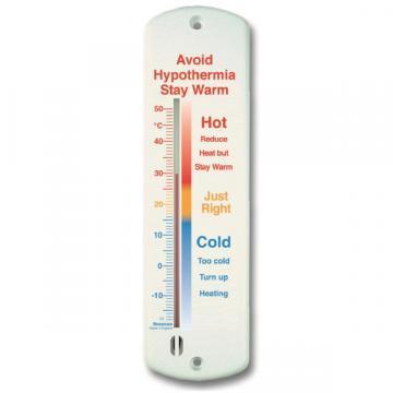 Brannan 240mm Plastic Wall Hypothermia Thermometer