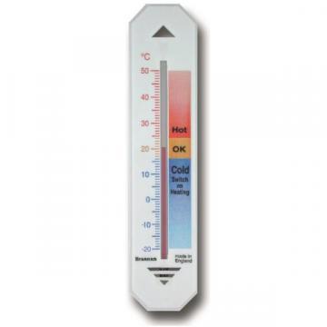 Brannan Short Plastic Wall Hypothermia Thermometer