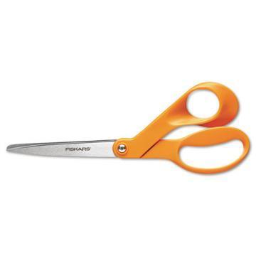 Fiskars Home And Office Scissors, 8" Length, 3-1/2” Cut, Right Hand