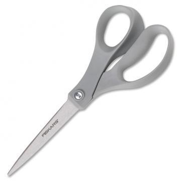 Fiskars Performance Scissors, 8 in. Length, Stainless Steel, Straight