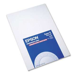 Epson Premium Photo Paper, High-Gloss, 13 x 19, 20 Sheets