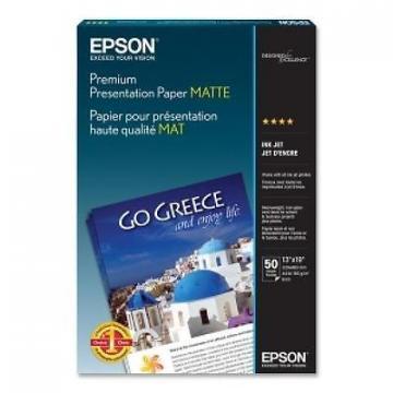 Epson Premium Matte Presentation Paper, 13 x 19, 50 Sheets
