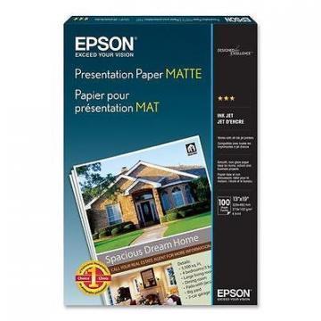 Epson Matte Presentation Paper, Matte, 13 x 19, 100 Sheets