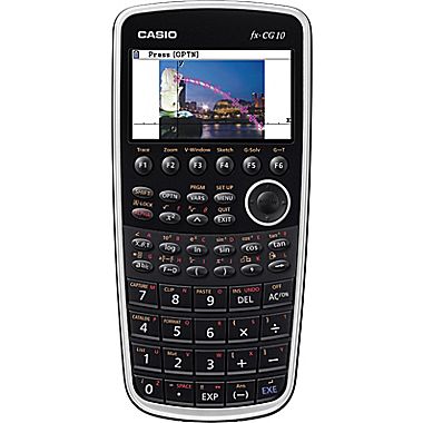 Casio PRIZM FX-CG10 Graphing Calculator, 21-Digit Color LCD