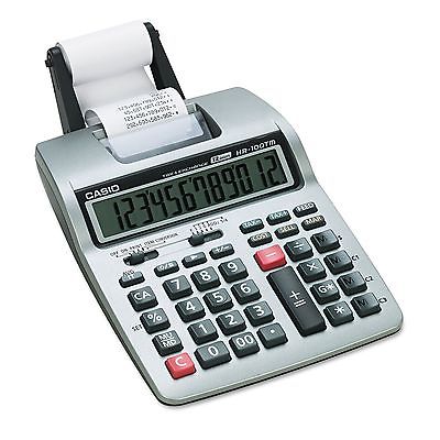Casio HR-100TM Two-Color Portable Printing Calculator