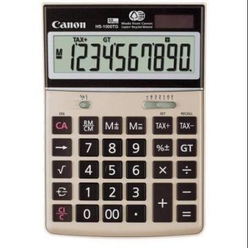 Canon HS-1000TG Desktop Calculator, 10-Digit LCD