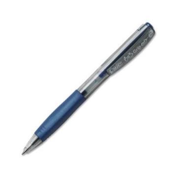 BIC BU3 Retractable Gel Roller Ball Pen, Medium, .7mm, Blue