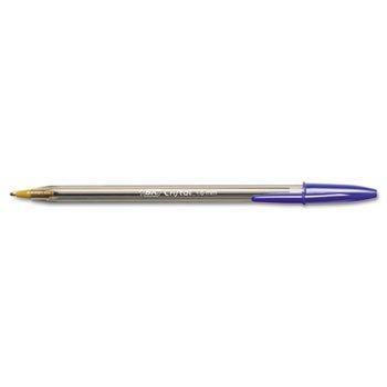 BIC Cristal Xtra Bold Ballpoint Pen, Blue Ink, 1.6mm, Bold