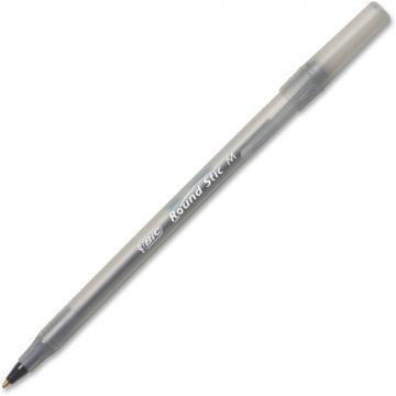 BIC Round Stic Xtra Precision & Xtra Life Ballpoint Pen, Blue Ink, .8mm
