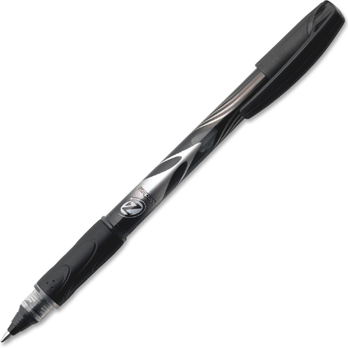BIC Z4+ Roller Ball Stick Pen, Black Ink, .7mm, Fine