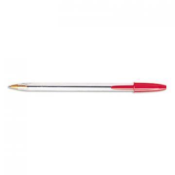 BIC Cristal Xtra Smooth Ballpoint Pen, Red Ink, 1mm