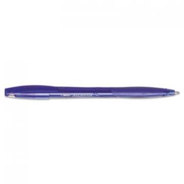 BIC Atlantis Stic Ballpoint Pen, Blue Ink, 1mm, Medium