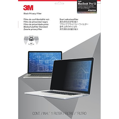 3M Blackout Frameless Privacy Filter 13" Widescreen MacBook Pro w/Retina