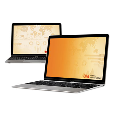 3M Frameless Gold Notebook Privacy Filter for 10.1" Widescreen 16:9