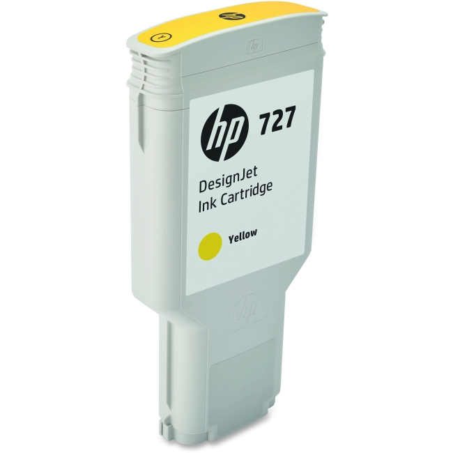 HP 727 300ml Yellow DesignJet Ink Cartridge