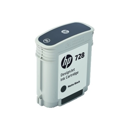 HP 728 69ml Matte DesignJet Black Ink Cartridge