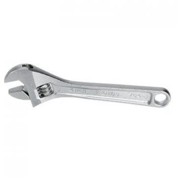 Proto Adjustable Wrench, 18" Long, 2 1/16" Opening, Satin Chrome