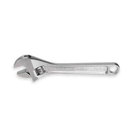 Proto Adjustable Wrench, 15" Long, 1 11/16" Opening, Satin Chrome