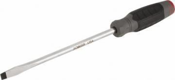Proto Screwdriver, Slotted, 3/8x8 In, Round