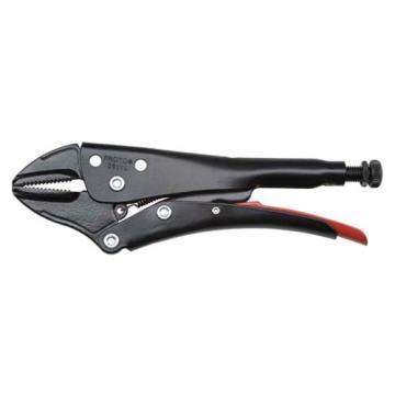 Proto Locking Pliers, Straight Jaw, 9-1/4 In.