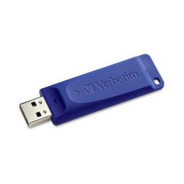 Verbatim Classic USB 2.0 Flash Drive, 8GB, Blue