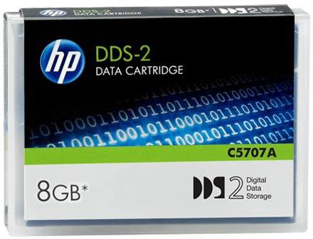 HP 1/8" DDS-2 Cartridge, 120m, 4GB/8GB