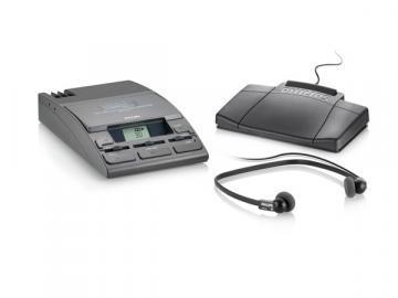 Philips 720-T Desktop Analog Mini Cassette Transcriber Dictation System