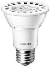 Philips LED Lamp, PAR20, 6.0W, 3000K, 25deg., E26