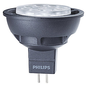 Philips LED Lamp, MR16, 6.5W, 2700K, 25deg., GU5.3