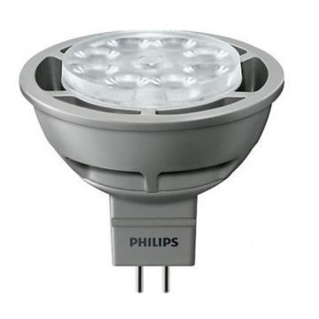 Philips LED Lamp, MR16, 6.6W, 3000K, 35deg., GU5.3
