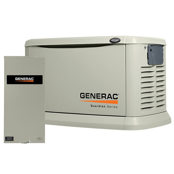 Generac 22kW Standby Generator System w/Transfer Switch