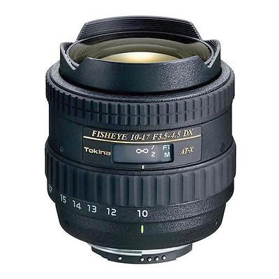 Tokina 10-17mm f/3.5-4.5 AT-X 107 DX AF Fisheye Lens for Nikon
