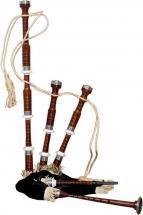 Roosebeck Full Size Sheesham Bagpipe with Black Cover