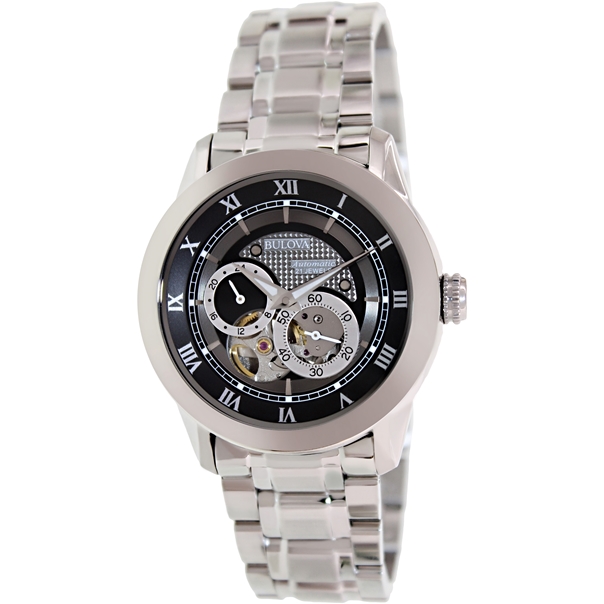 Bulova Automatic Silver Tone 21 Jewels Watch