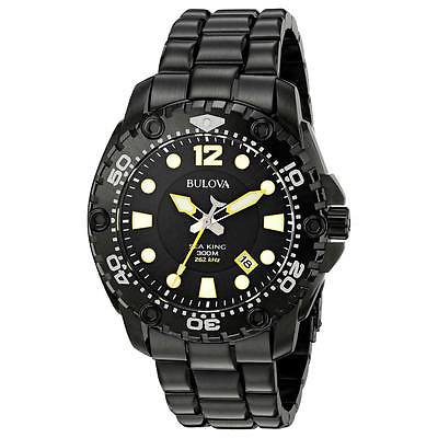Bulova Sea King Black IP Diver's 300m Watch