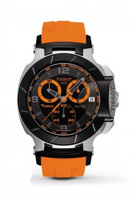Tissot T-Race Chronograph Orange Rubber