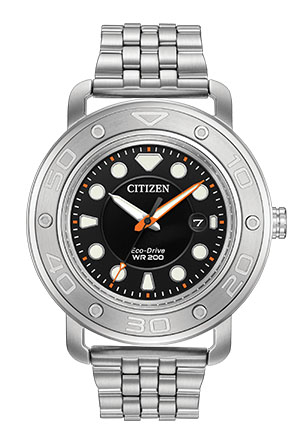 Citizen Eco-Drive Eco-DIY Interchangeable Silver Tone & Polyurethane Watch