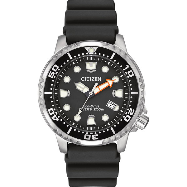 Citizen Eco-Drive Promaster Diver Black Polyurethane Watch