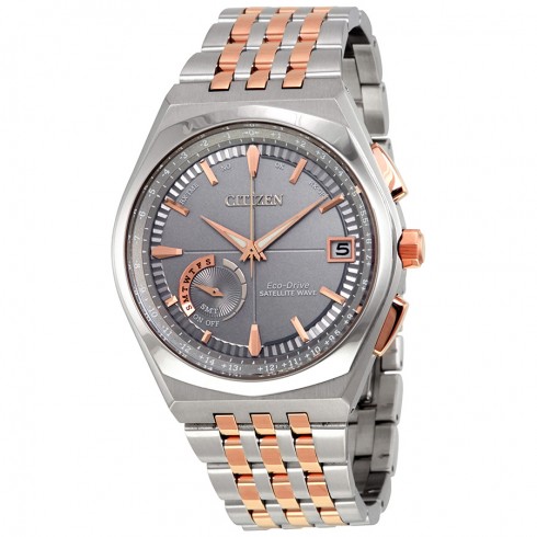 Citizen Eco-Drive Satellite Wave - World Time GPS Two Tone Watch
