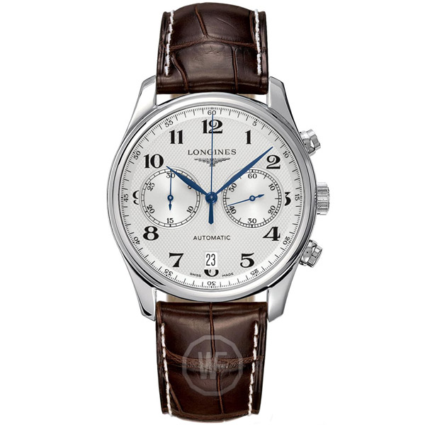 Longines Master Automatic White Dial Chronograph