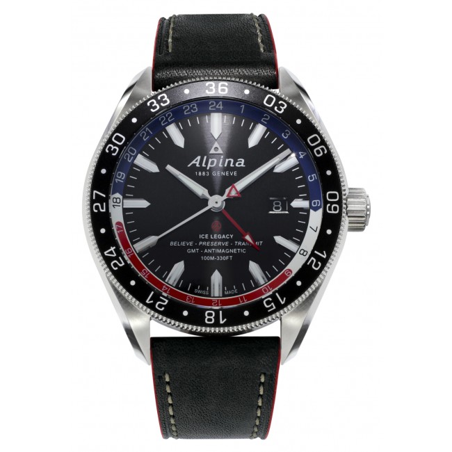 Alpina Alpiner 4 GMT Black Dial Men’s Watch