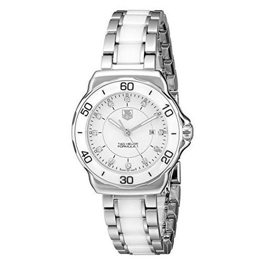TAG Heuer Formula 1 Steel and Ceramic Diamond Dial 32mm Women’s Watch