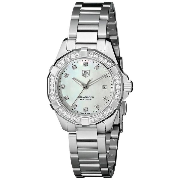 TAG Heuer Aquaracer Watch with Diamonds