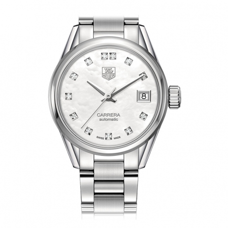TAG Heuer Carrera Calibre 9 Diamond Dial Watch