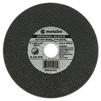 Metabo Original Slicer 6" Cut-Off Wheel, 0.040" Thickness, 7/8" Arbor Hole